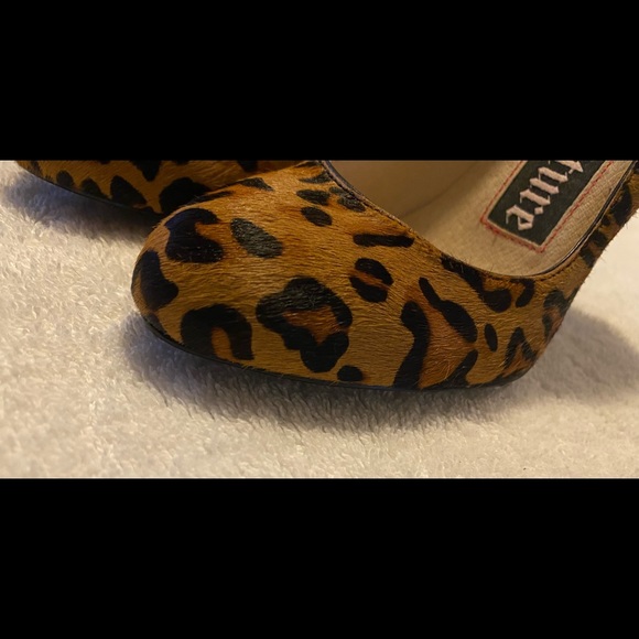 Brand New Calf Fur Heels By JUICY COUTURE - Size 5 M - Box 47 - Picture 8 of 9